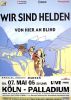 Großes Poster Köln Ticket