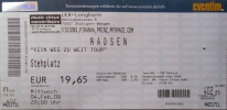 Großes Ticket Stuttgart Ticket