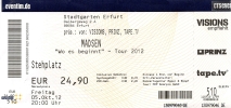 Erfurt Ticket