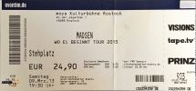 Großes Ticket Rostock Ticket