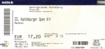Großes Ticket Hunteburg Ticket